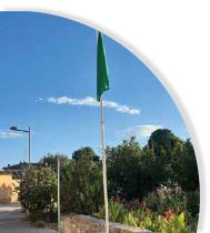 Albeta. Bandera verde