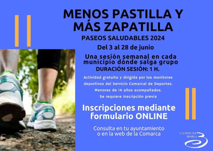 menos pastilla y más zapatilla