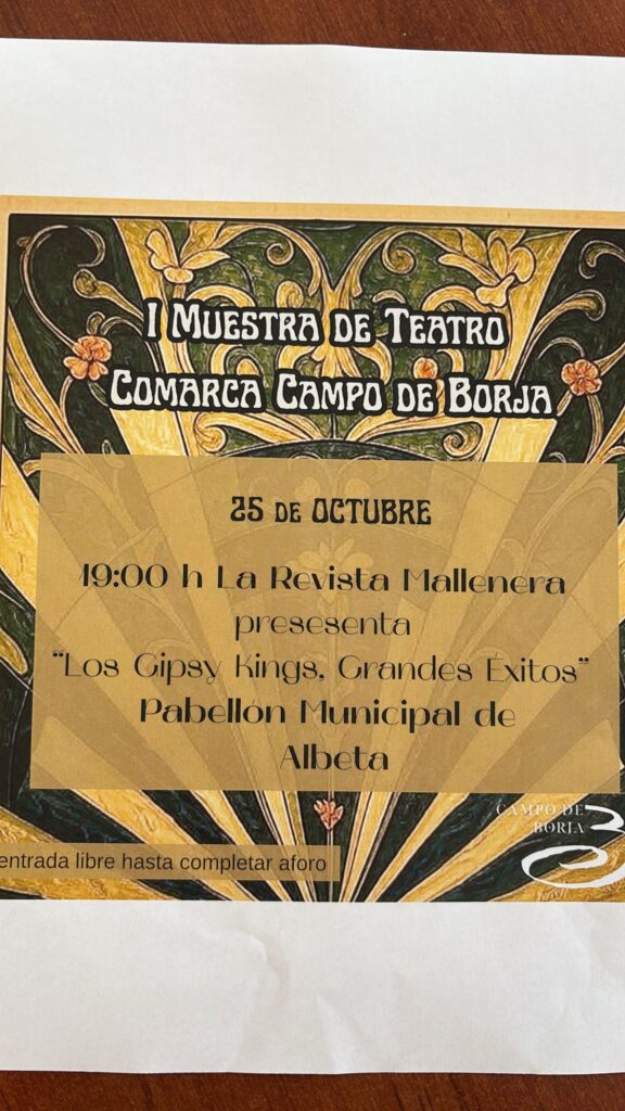 I Muestra de Teatro Comarca Campo de Borja